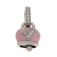 Pendentif Chantecler Femme Campanelle in Or blanc Diamante 22103 - 22103